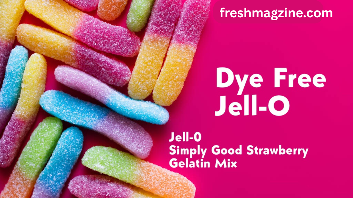 Dye free jello